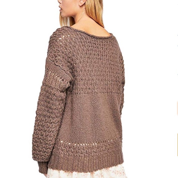 Free People Women's Crashing Waves Pullover - Picture 3 of 3